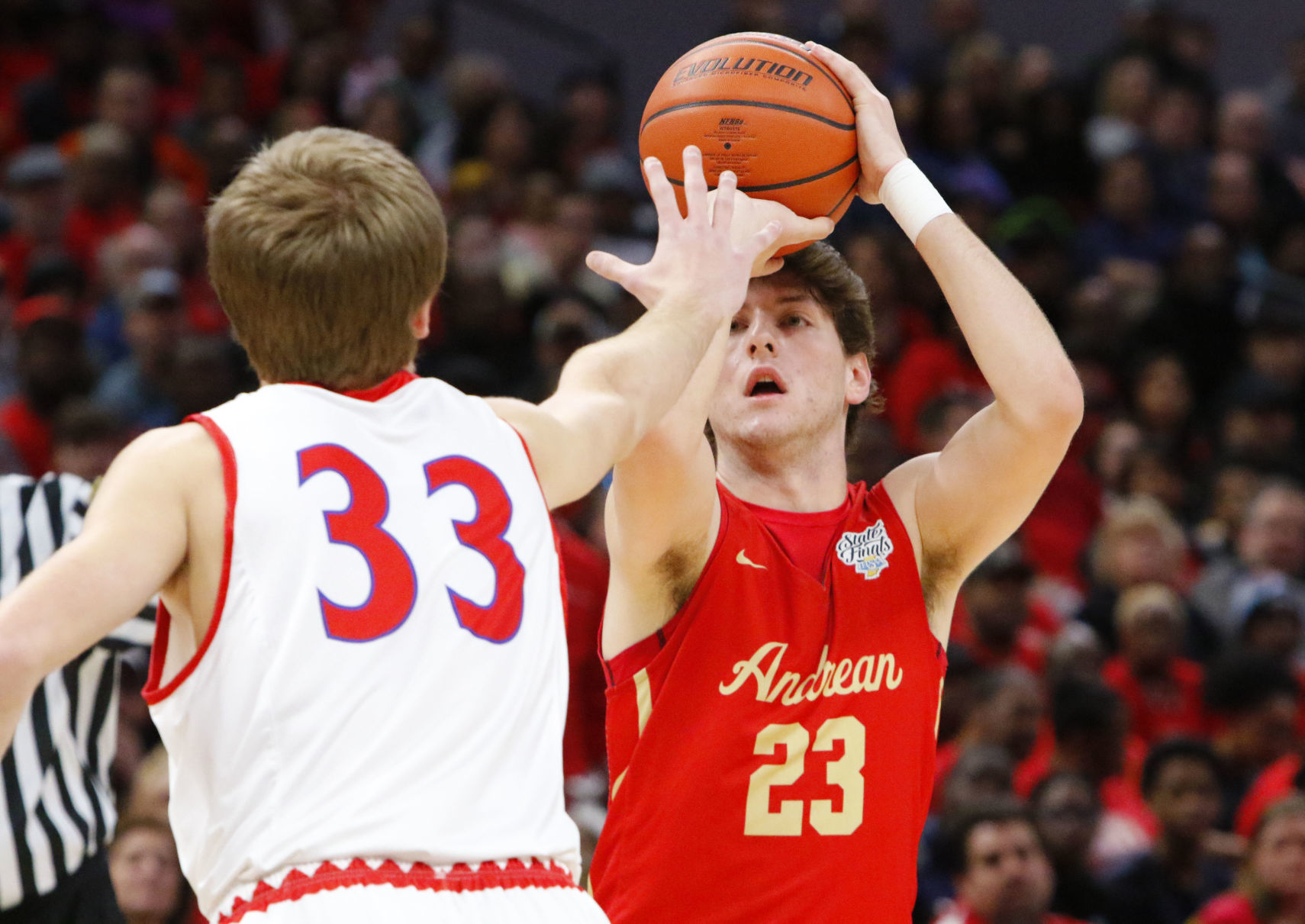 Gallery: Boys basketball Class 2A state final - Andrean vs. Linton-Stockton